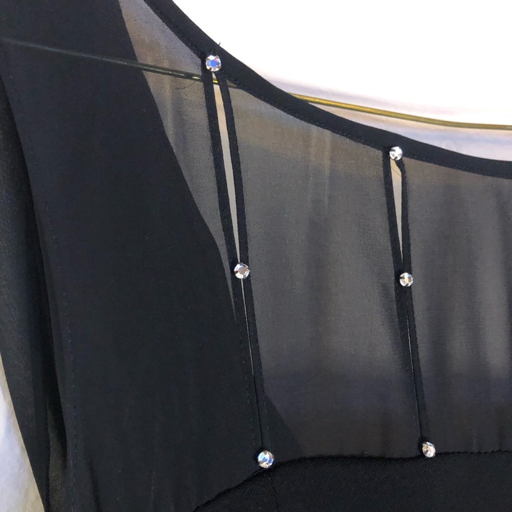 Evan Piccone Black After Five Dress - Picture 6 of 16